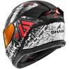 Casque intégral SHARK Skwal i3 Hellcat noir rouge 2026
