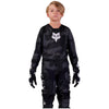 Maillot Enfant FOX 180 BNKR noir