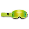 Masque FOX Main Core jaune