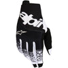 Gants ALPINESTARS Techstar blanc/noir