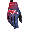Gants ALPINESTARS Radar rouge/bleu