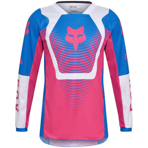 Maillot Enfant FOX 180 Collect bleu/rose