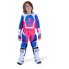Maillot Enfant FOX 180 Collect bleu/rose