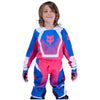 Maillot Enfant FOX 180 Collect bleu/rose