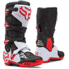 Bottes FOX Motion blanc/rouge