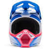 Casque FOX V1 Collect bleu/rose