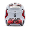 Casque FOX V1 Kairos Blanc/rouge