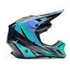 Casque FOX V3 RS Canvas aqua