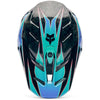 Casque FOX V3 RS Canvas aqua