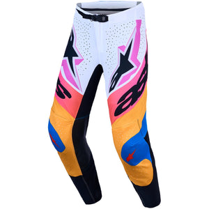 Pantalon ALPINESTARS Supertech Dyna blanc/bleu