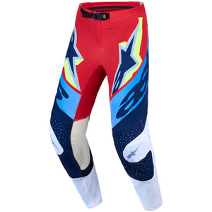 Pantalon ALPINESTARS Supertech Dyna rouge/blanc
