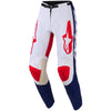 Tenue ALPINESTARS Racer RIWAY blanc/bleu/rouge