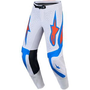 Pantalon ALPINESTARS Supertech Vesta blanc/rouge