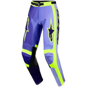 Pantalon ALPINESTARS Racer PORTL violet/jaune