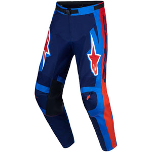 Pantalon ALPINESTARS Racer Hunt bleu/rouge