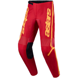 Pantalon ALPINESTARS Fluid Apex V2 rouge/or