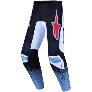 Pantalon ALPINESTARS Fluid Drag blanc/bleu