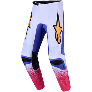 Pantalon ALPINESTARS Fluid Drag blanc/bleu