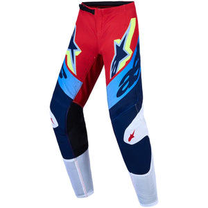 Pantalon ALPINESTARS Enfant Supertech Dyna rouge/blanc