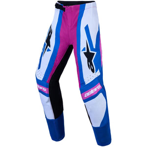 Pantalon ALPINESTARS Enfant Supertech Maven blanc/corail