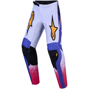 Pantalon ALPINESTARS Enfant Fluid Drag blanc/bleu