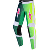 Tenue enfant ALPINESTARS Fluid PORTL vert/blanc/noir