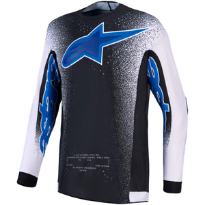 Maillot ALPINESTARS Supertech Hiten AFD noir/blanc