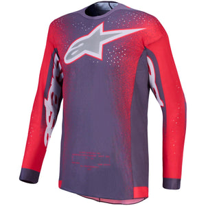 Maillot ALPINESTARS Supertech Hiten AFD violet/rouge