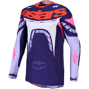 Maillot ALPINESTARS Supertech Dyna violet/rose