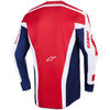 Maillot ALPINESTARS Racer Riway blanc/bleu/rouge