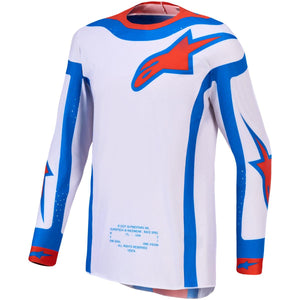 Maillot ALPINESTARS Supertech Vesta blanc/rouge