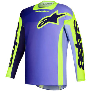 Maillot ALPINESTARS Racer PORTL violet/jaune