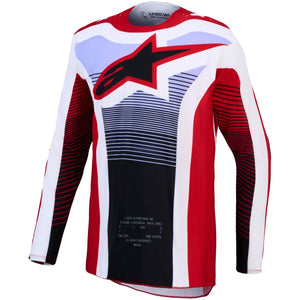Maillot ALPINESTARS Techstar Maven rouge/blanc