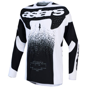 Maillot ALPINESTARS Techstar Swan blanc/noir