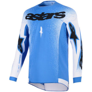 Maillot ALPINESTARS Supertech SCENZ bleu/blanc