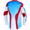Maillot ALPINESTARS Racer Hunt blanc/rouge