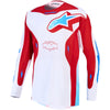Maillot ALPINESTARS Racer Hunt blanc/rouge