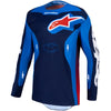 Maillot ALPINESTARS Racer Hunt bleu/rouge