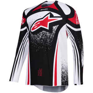 Maillot ALPINESTARS Techstar NOMUR noir/blanc/rouge