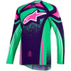 Tenue ALPINESTARS Techstar NOMUR violet/vert/rose