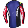 Maillot ALPINESTARS Fluid GRID rouge/noir/violet