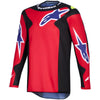 Maillot ALPINESTARS Fluid GRID rouge/noir/violet
