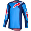 Maillot ALPINESTARS Fluid GRID bleu/rouge