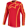 Maillot ALPINESTARS Fluid Apex V2 rouge/or