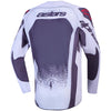 Maillot ALPINESTARS Enfant Supertech Swan blanc/gris