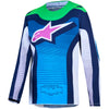 Maillot ALPINESTARS Enfant Supertech Maven blanc/bleu