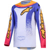 Maillot ALPINESTARS Enfant Fluid Drag violet/jaune
