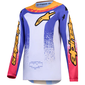 Maillot ALPINESTARS Enfant Fluid Drag violet/jaune