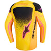 Tenue enfant ALPINESTARS Supertech NOMUR orange/jaune/rose