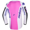 Maillot enfant ALPINESTARS FLUID Grid noir/gris/violet